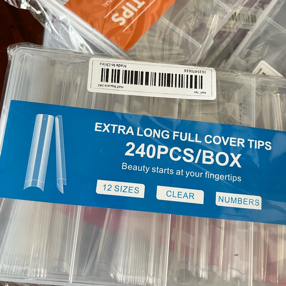 Gel tips 240/ 1 boox